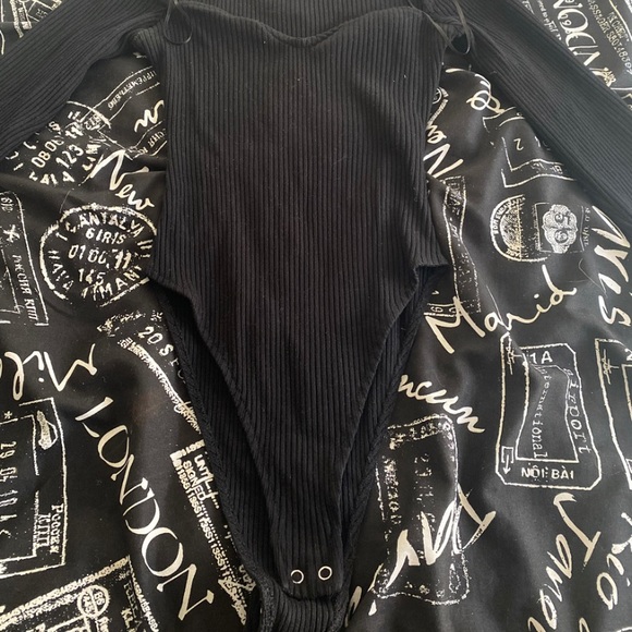 Sweetheart Neck Bodysuit (Zara) - Picture 1 of 4